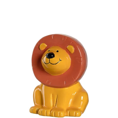 Spardose LEONARDO Löwe BAMBINI LBH 9.20x9.30x12.80 cm bunt