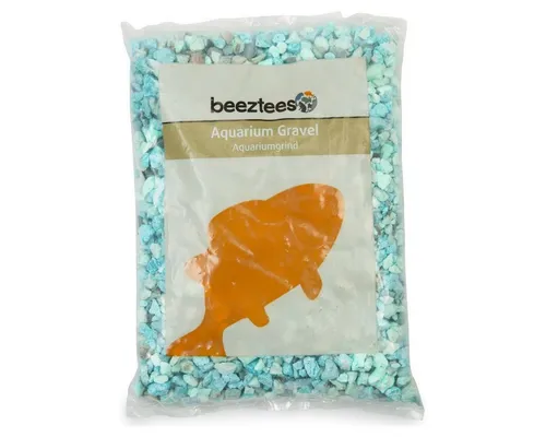 Beeztees Aquarienkies Aquarium Kies Luxe Melange türkis 0,9 kg