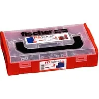 FixTainer - DUOPOWER & DUOSEAL, 275-teiliges Sortiment - Eisenwaren: 275-teiliges Sortiment mit Universal-Dübel für vielseitige Anwendungen, ideal für Heimwerker und Profis.