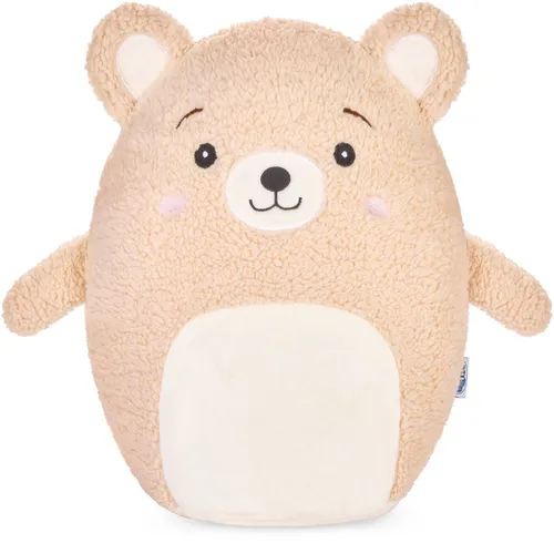 SQUISHBRUBIES Kuscheltier Bruno der Bär - 35 cm Stofftier - Superweich (Teddybär, 1-St., Beige), Teddy Plüschtier zum Kuscheln, Verschenken und Sammeln