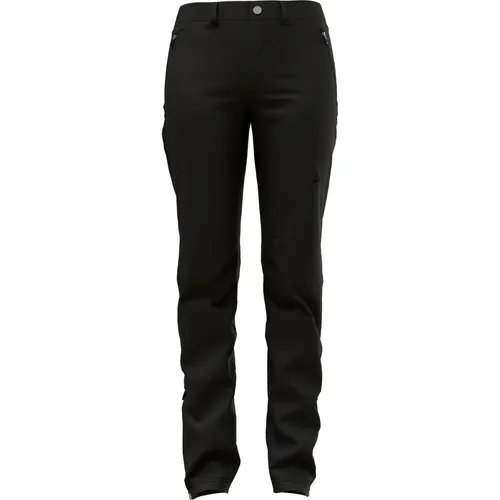 Odlo Damen Ascent Warme Hose - Activewear-Hosen für Damen, wasserabweisend und mit 4-Wege-Stretch für optimale Bewegungsfreiheit beim Wandern.