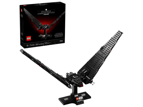 LEGO® Star Wars 75406 Kylo Rens Kommandoshuttle - Exklusives Set - LEGO (R) Komplette Sets & Packs, 386-teiliges Set für Fans ab 18 Jahren, ideal für Sammler und Star Wars Liebhaber.