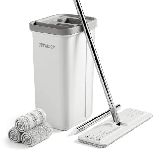JOYMOOP Wischmopp und Eimer mit Auswringer-Set