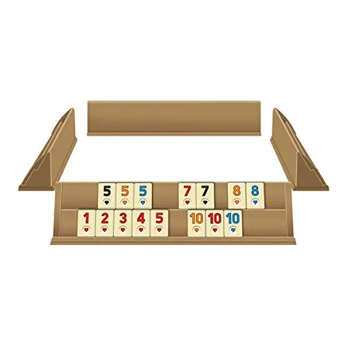 Master Games T79, Rummy, Romme, Brettspiel, Rummyspiel, Gesellschaftsspiel, Okey Set aus Kunnststoff