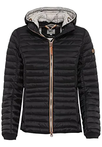 camel active Damen Steppjacke mit abnehmbarer Kapuze von camel active