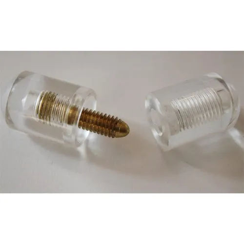 Gewindeschoner für Billardqueue 2-tlg. 5/16x18 transparent