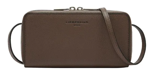 Liebeskind Berlin LOU SMALL PEBBLE Crossbody XS – Light Truffel - Umhängetaschen mit hochwertigem, pflegeleichtem Rindsleder, ideal für den täglichen Gebrauch und stylish durch ihr von der Automobilindustrie inspiriertes Design.