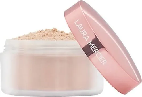 LAURA MERCIER Translucent Loose Setting Powder Light Catcher - Celestial Light - Innovatives Puder für 12 Stunden strahlende Haut, verfeinert Poren und mindert feine Linien. Ideal für einen makellosen Look ohne Photo-Flashbacks.