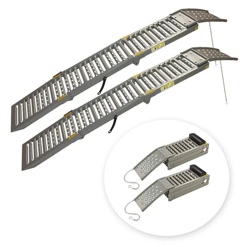 DEMA Stahl Auffahrrampe 195cm