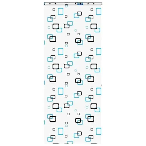 vidaXL Duschrollo mit Kassette 90x240 cm - Duschvorhang mit wasserfestem PEVA-Material für einfache Reinigung, bietet Privatsphäre und Platzersparnis durch den praktischen Aufrollmechanismus.