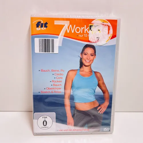 DVD - 7 Workouts - nur 15 Minuten am Tag - NEU