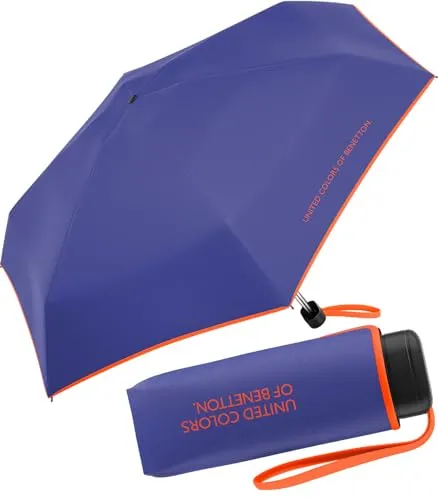 Benetton Taschenschirm Ultra Mini Flat HW 2023 - Ultra Violet