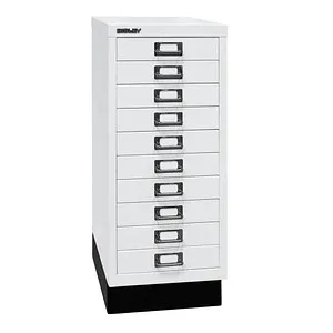 BISLEY MultiDrawer™ L2910S Schubladenschrank - Büromöbel mit 10 Schubladen für optimale Ordnung, aus robustem Stahl gefertigt und pflegeleicht, ideal für A4-Unterlagen und schnellen Zugriff.