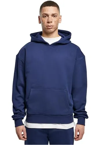 Ultra Heavy Hoody von URBAN CLASSICS - Herren-Sweatshirt in lightnavy, aus 100% Baumwolle, ideal für Komfort und Stil. Robustes Design und vielseitig kombinierbar, perfekt für entspannte Tage.