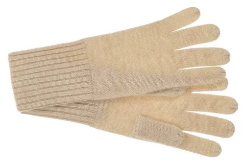 Seeberger Cashmere Fingerhandschuhe für Damen in beige von Seeberger