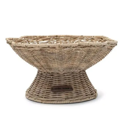 Rivièra Maison Servierschale Obstschale Benoa Rustic Rattan in beige von Rivièra Maison