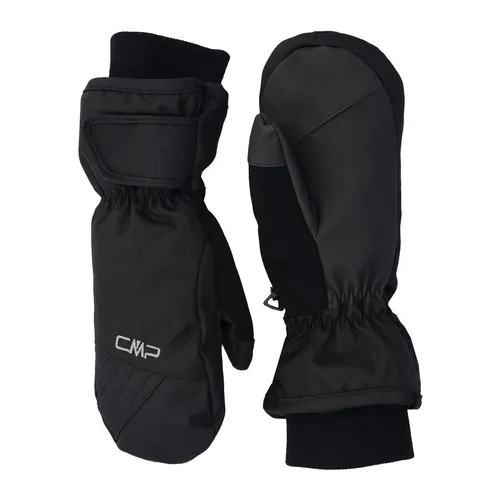 CMP Damen Ski Handschuhe XS, schwarz - Fäustlinge für Skifahrer, bieten optimale Wärme und sind perfekt für trocken-kalte Tage auf der Piste.
