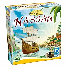 Queen Games 26153 - Stefan Feld City Collection: Nassau Classic - Gesellschaftsspiel für 2–4 Spieler ab 14 Jahren, bietet strategische Tiefe und spannende Spielstunden von 75-120 Minuten.