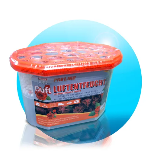 Luftentfeuchter Duft 500ml Entfeuchter Raumentfeuchter Box Auto Keller Rose