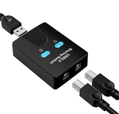 USB KVM Splitter Switch 2 Eingänge 1 Ausgang von Panlouting