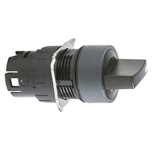 Schneider Electric Wahlschalter ZB6AD27 schwarz, 5 Stück - Praktischer Wahlschalter mit 3 Schaltstellungen, ideal für vielseitige Anwendungen. Robuste Ausführung mit IP65 Schutz für langlebigen Einsatz.