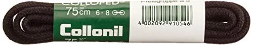 Collonil Schnürsenkel Runde Dicke Kordel Durable 200 cm Schwarz