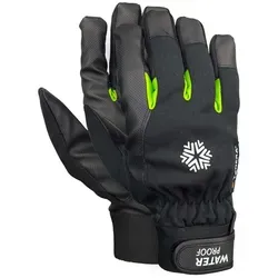 TEGERA® Winter-Arbeitshandschuhe 517 - 1 Paar schwarz - Robuste Winter-Arbeitshandschuhe für optimalen Grip und Schutz bei kalten Temperaturen. Ideal für den professionellen Einsatz und langlebig.