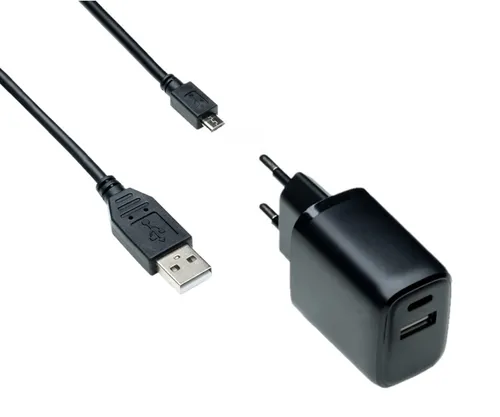 DINIC USB PD/QC 3.0 Ladeadapter inkl. micro USB Kabel 20W, 3,6V~5,9V/3A; 6~9V/2A