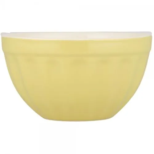 Müslischale MYNTE Lemonade gelb für 300ml H. 7cm D. 13cm Steingut Ib Laursen