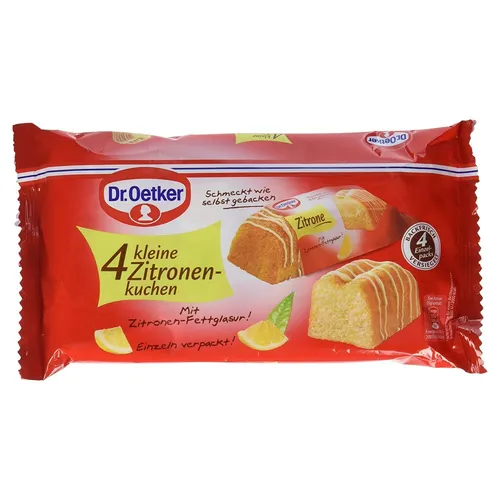 Dr.Oetker Kuchen Kleiner Zitronenkuchen, einzeln verpackt