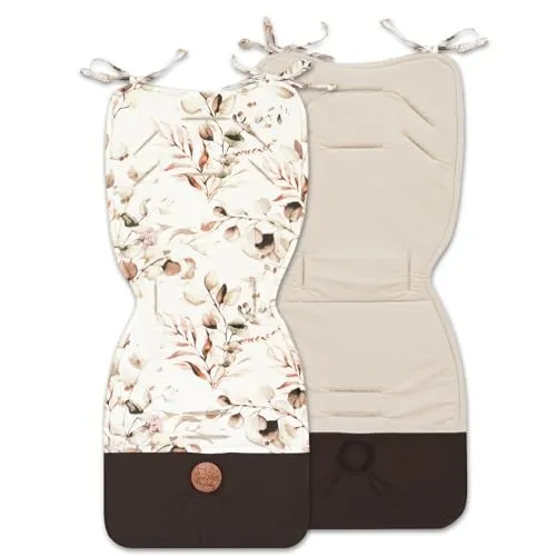 Sitzauflage Buggy Einlage - Universelles Zubehör für Kinderwagen - Sitzauflage für Kinderwagen, atmungsaktiv und pflegeleicht. Schützt den Bezug und sorgt für Komfort das ganze Jahr über. Ideal für Buggy, Autositz und Hochstuhl.