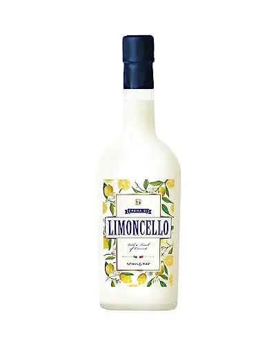 SCAVI & RAY Crema di Limoncello 0,7l – Cremiger Likör mit Zitrusnote