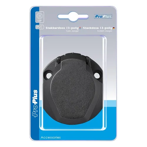Steckdose 13-polig PVC System Jaeger im Blister