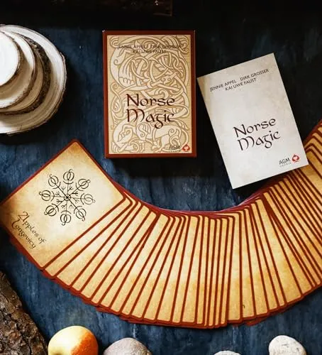 Norse Magic: Kartenlegen mit mystischen Symbolen - Entdecken Sie die Geheimnisse der nordischen Mythologie durch Kartenlegen und erhalten Sie wertvolle Einsichten für Ihr Leben.