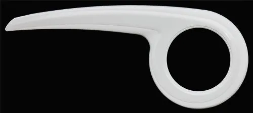 DEKAFORM Designer Kettenschutz Performance-Line 219-2 für BBF Diamant Kalkhoff Kynast Peugeot Puch Fahrrad 44/46/48 Zähne * Weiss
