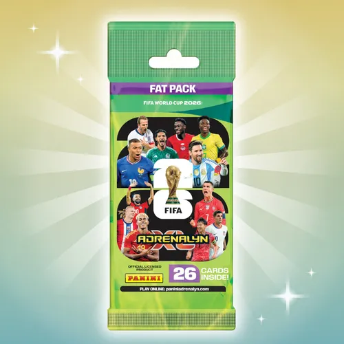 1x FIFA World Cup 2026 Adrenalyn XL Fat Pack Booster | Panini Sammelkarten