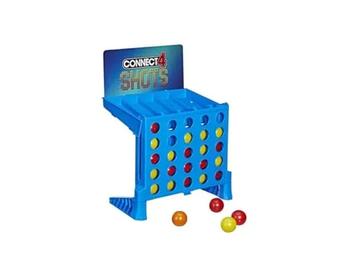 Spiele Kinder – 4 Hasbro Gaming – Leistung 4 Shots – Spiel der Societe, E3578101, Mehrfarbig