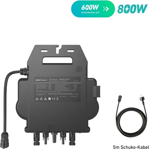 Produktbild Anker SOLIX MI80 800W Mikro-Wechselrichter mit WLAN & Bluetooth