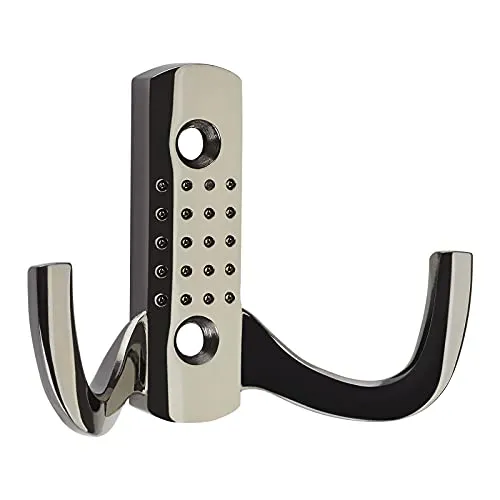 SOTECH Garderobenhaken JASMIN STRONG kurz Chrom dunkel neue stabile Ausführung Wandgarderobe