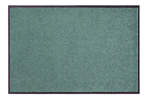 riess-ambiente Fußmatte CLEAN 60x40cm salbei-grün, rechteckig, Höhe: 10 mm, Fußabtreter · strapazierfähig · modern · Schmutzfangmatte