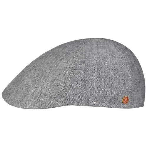 Mayser Paddy Schirmmütze Flatcap UV-Schutz Made in EU Herren Frühling Sommer grau 56 cm
