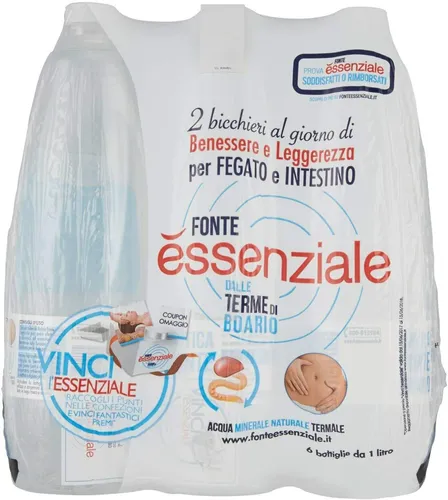 Fonte Essenziale Wasser Natur, 6 X 1L von Fonte Essenziale