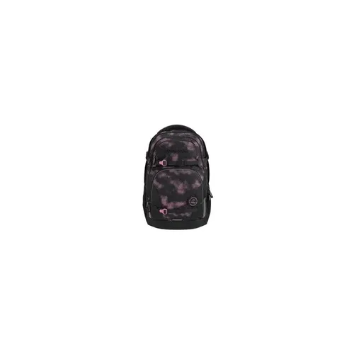 coocazoo Schulrucksack Porter Pink Illusion - Ergonomischer Tornister mit 30-35 Litern Stauraum, höhenverstellbar und sicher im Straßenverkehr