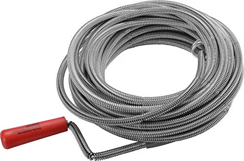 CONNEX Rohrreinigungsspirale grau 10m - Effektive Rohrreinigung - Die CONNEX Rohrreinigungsspirale grau 10m ist robust und ideal zur Beseitigung von Verstopfungen. Praktisch und handlich für den schnellen Einsatz im Haushalt.