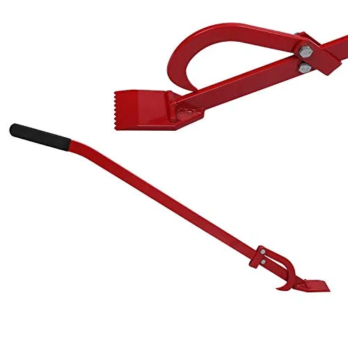 Wiltec Stammwender für Stämme bis 540 mm - Rasenmäherersatzteile & Rasenmäherzubehör - Universelle Fällhilfe mit effizienter Hebelwirkung für sicheres Arbeiten im Wald.