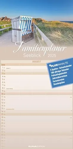 Alpha Edition Familienplaner Seeblick 2025