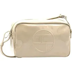 TOM TAILOR Rosabel Patent Damen Umhängetasche - Umhängetasche in Weiß, stilvolles Design mit hochwertigem Lackmaterial, flexibler Schulterriemen und praktischem Innenlayout für jeden Anlass.