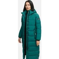 NAVAHOO Isalie Steppmantel - Funktionsjacke für Damen mit abnehmbarer Kapuze, oversized Schnitt und wärmender Wattierung, ideal für kalte Wintertage.