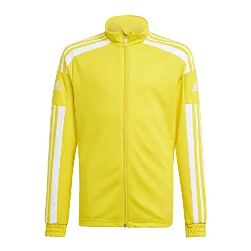 adidas Unisex Kinder Squadra 21 Training Jacket, Team Yellow / White, 13-14 Years