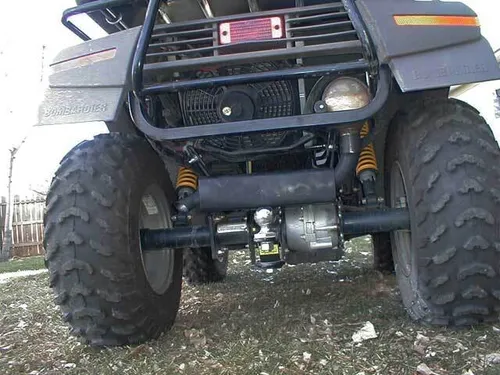 Flüsterauspuff Auspuff leise Bombardier Quest 650 von Can Am